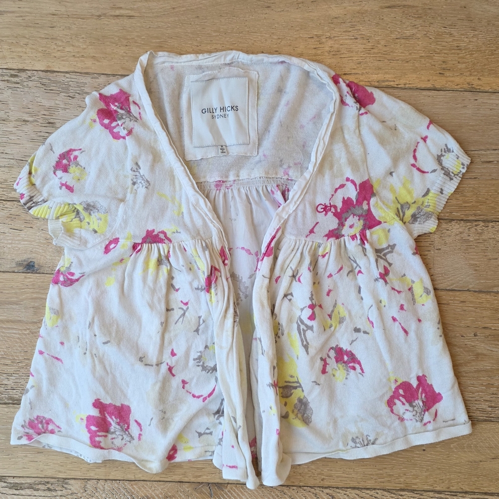 2000's Vintage Hollister Gilly Hicks Sydney Babydoll Cashmere Cotton cottagecore